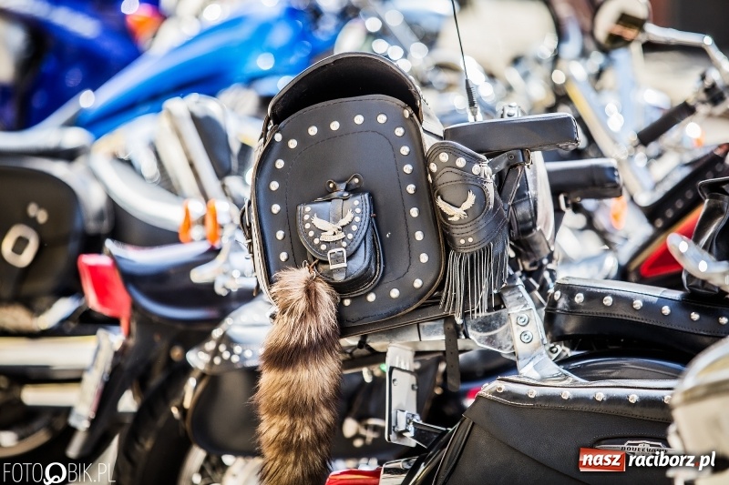 Zdjęcie w galerii na portalu naszraciborz.pl: Parada motocyklistów ulicami Raciborza wiadomości z regionu