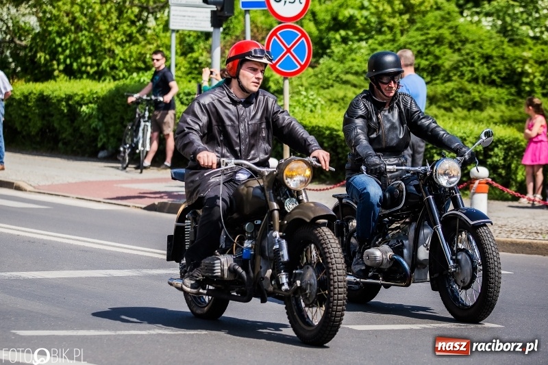 Zdjęcie w galerii na portalu naszraciborz.pl: Parada motocyklistów ulicami Raciborza wiadomości z regionu