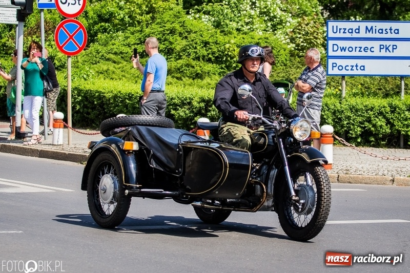 Zdjęcie w galerii na portalu naszraciborz.pl: Parada motocyklistów ulicami Raciborza wiadomości z regionu