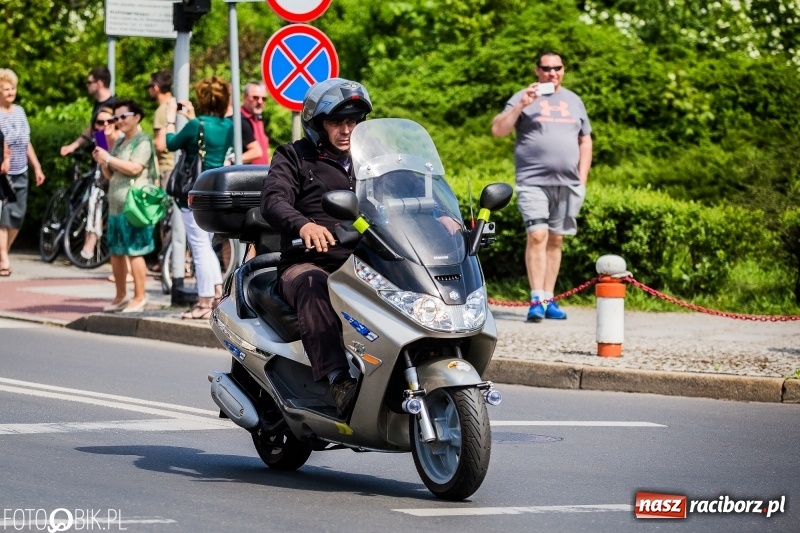 Zdjęcie w galerii na portalu naszraciborz.pl: Parada motocyklistów ulicami Raciborza wiadomości z regionu
