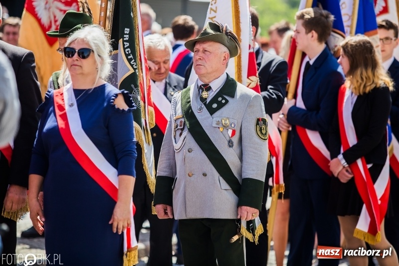 Zdjęcie w galerii na portalu naszraciborz.pl: Racibórz świętuje rocznicę uchwalenia Konstytucji 3 Maja  wiadomości z regionu