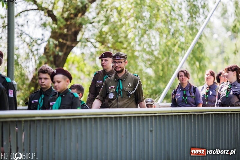 Zdjęcie w galerii na portalu naszraciborz.pl: Racibórz świętuje rocznicę uchwalenia Konstytucji 3 Maja  wiadomości z regionu