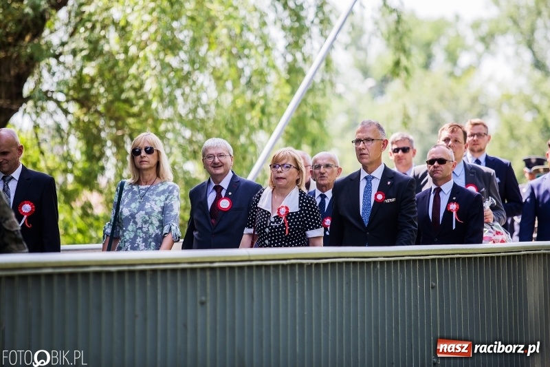 Zdjęcie w galerii na portalu naszraciborz.pl: Racibórz świętuje rocznicę uchwalenia Konstytucji 3 Maja  wiadomości z regionu
