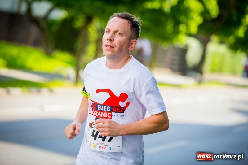 Zdjęcie w galerii na portalu naszraciborz.pl: Raciborski Bieg Bez Granic - dystans 10 kilometrów FOTOREPORTAŻ wiadomości z regionu