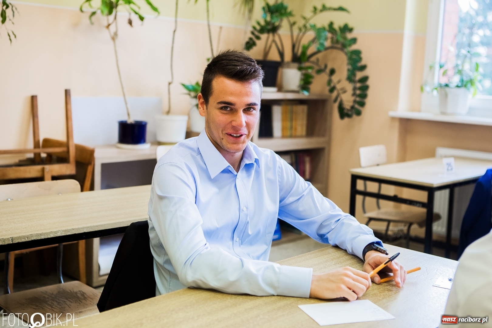 Zdjęcie w galerii na portalu naszraciborz.pl: Matura w I LO. Będzie egzamin z języka włoskiego wiadomości z regionu