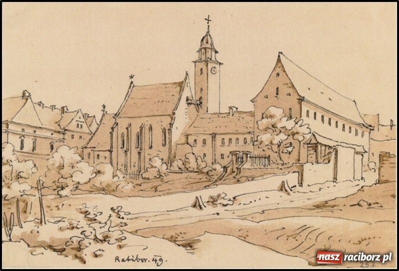 Zdjęcie w galerii na portalu naszraciborz.pl: Nieznane ryciny Raciborza z XIX wieku  wiadomości z regionu