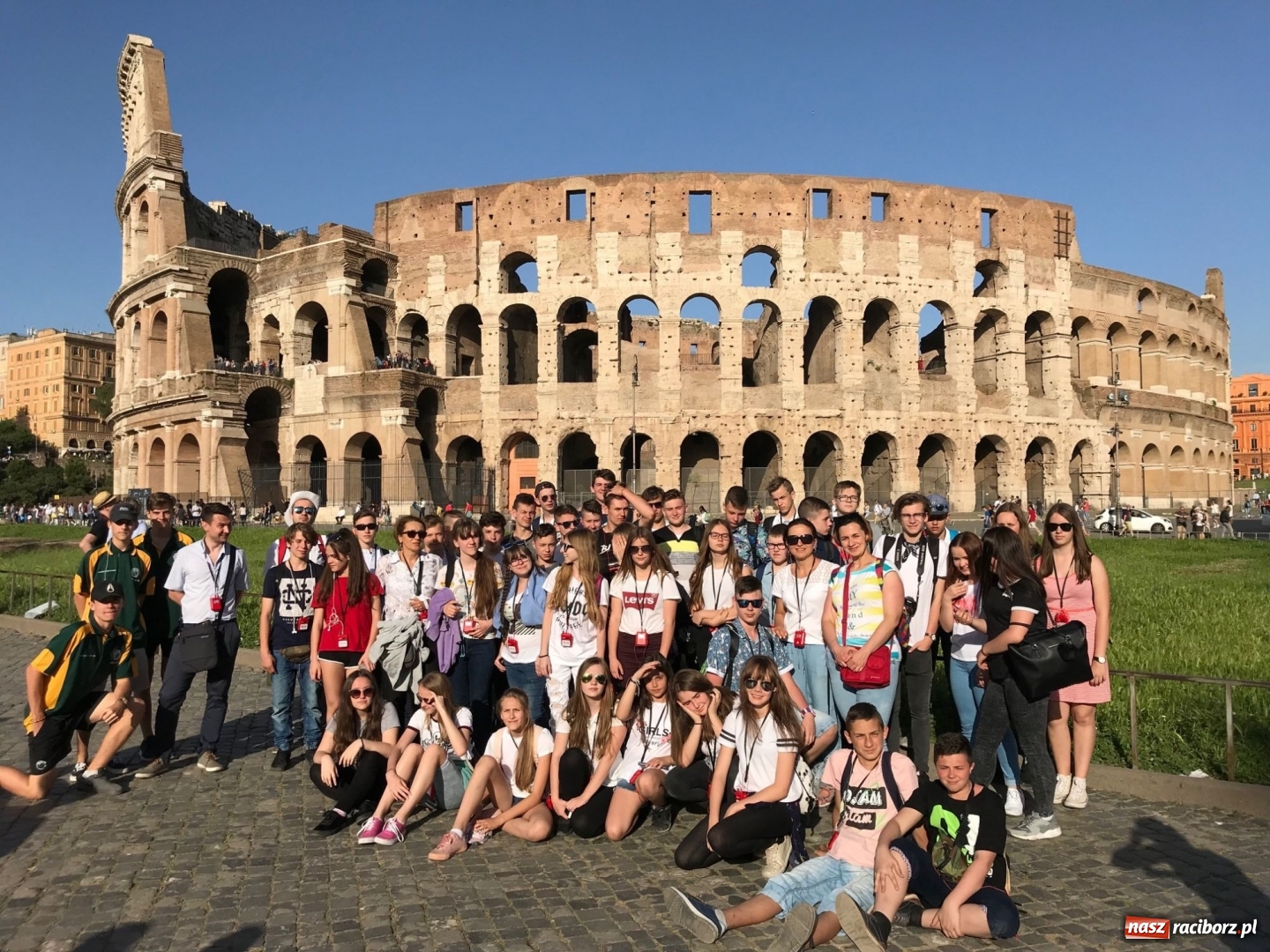 Zdjęcie w galerii na portalu naszraciborz.pl: Włoskie wojaże uczniów z SP 15 wiadomości z regionu