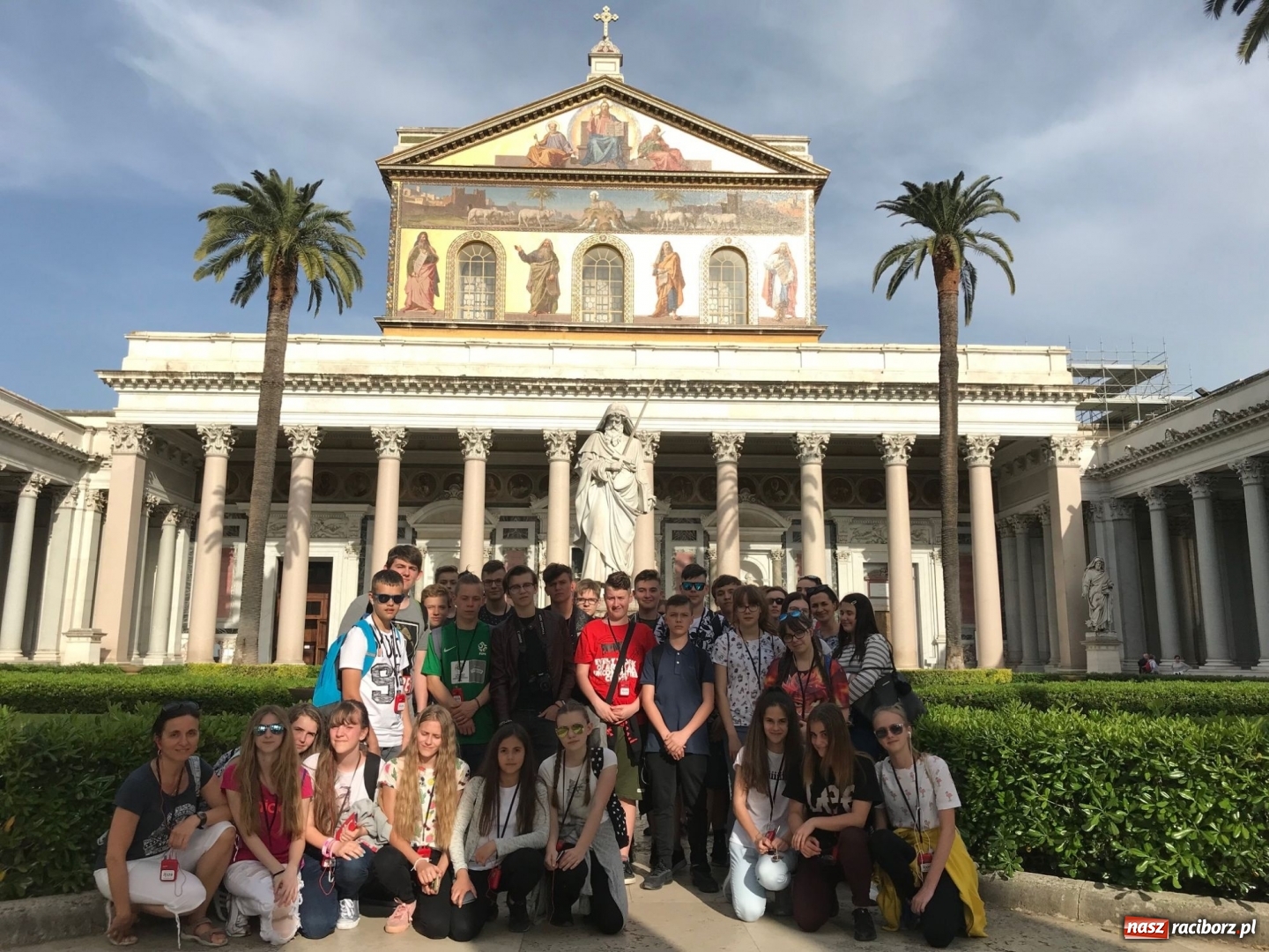 Zdjęcie w galerii na portalu naszraciborz.pl: Włoskie wojaże uczniów z SP 15 wiadomości z regionu