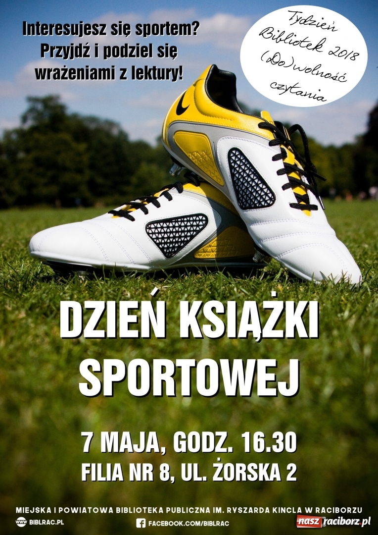 Zdjęcie w galerii na portalu naszraciborz.pl: (Do)wolność czytania - dziś rusza Tydzień Bibliotek wiadomości z regionu