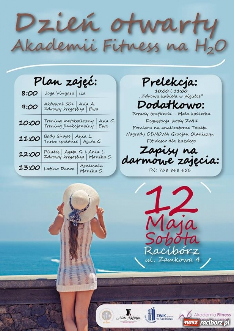 Zdjęcie w galerii na portalu naszraciborz.pl: Dzień otwarty Akademii Fitness na H20stróg wiadomości z regionu