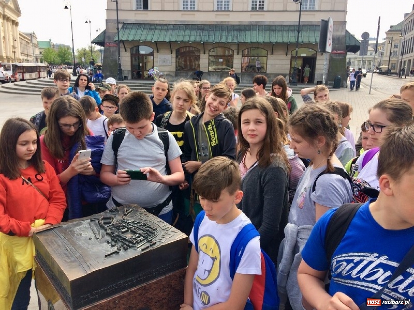 Zdjęcie w galerii na portalu naszraciborz.pl: Na tropach Warszawskiej Syrenki. Edukacja i zabawa w stolicy wiadomości z regionu