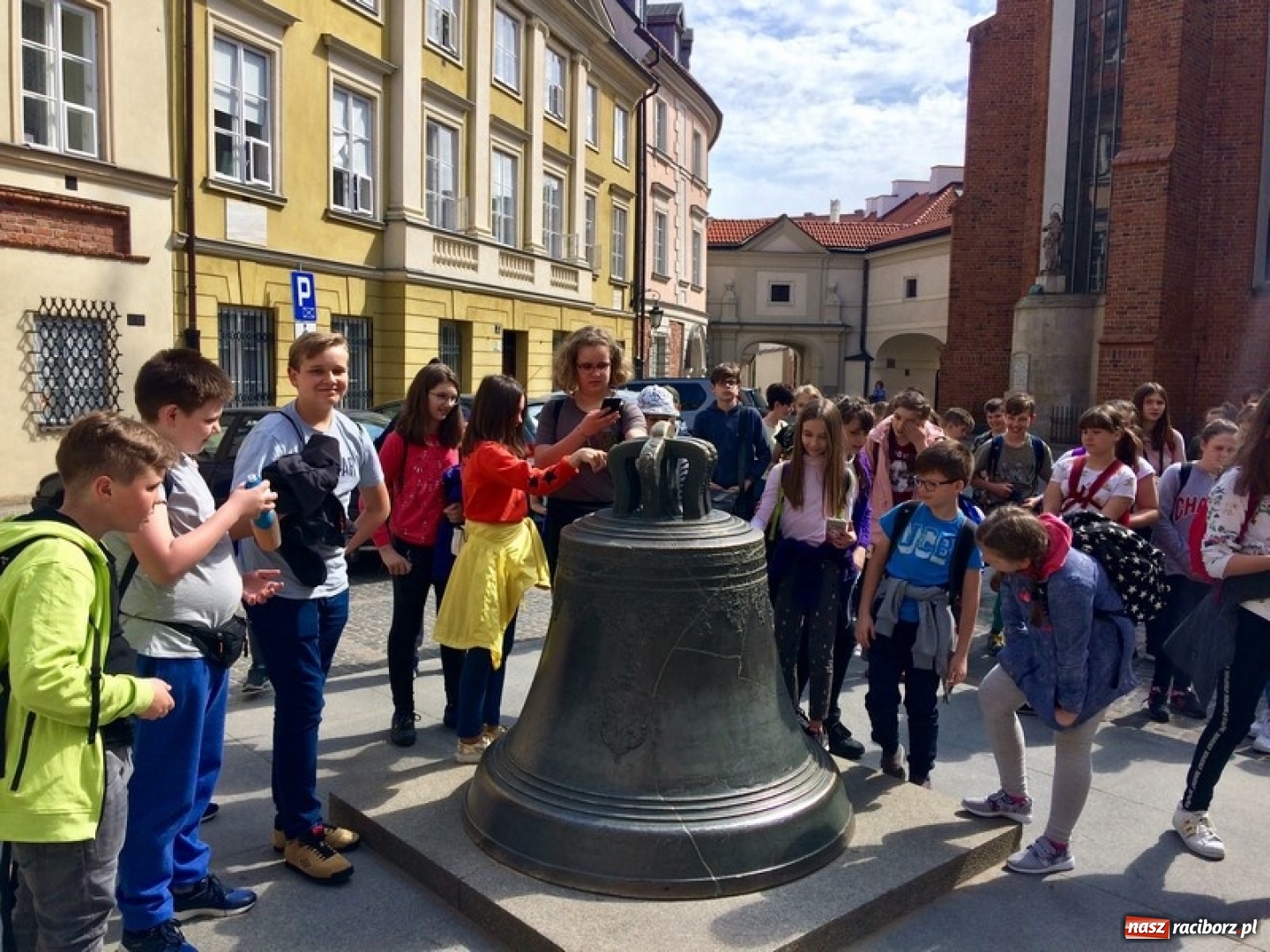 Zdjęcie w galerii na portalu naszraciborz.pl: Na tropach Warszawskiej Syrenki. Edukacja i zabawa w stolicy wiadomości z regionu