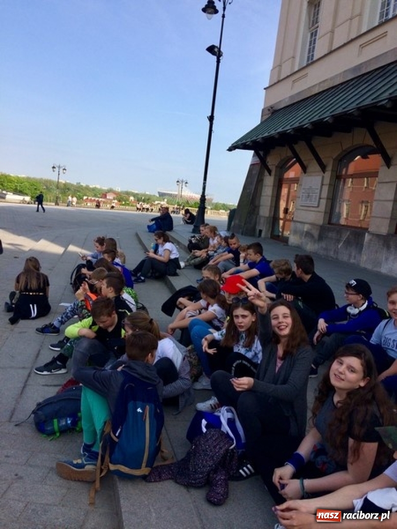 Zdjęcie w galerii na portalu naszraciborz.pl: Na tropach Warszawskiej Syrenki. Edukacja i zabawa w stolicy wiadomości z regionu