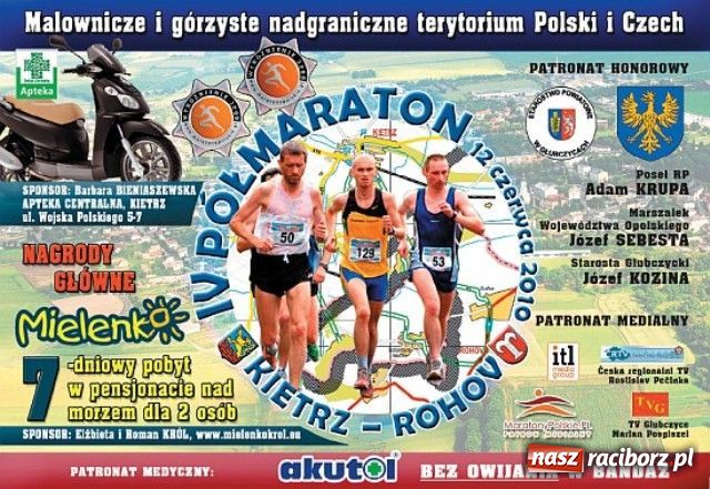 Zdjęcie w galerii na portalu naszraciborz.pl: Zapraszamy na IV półmaraton Kietrz & Rohov wiadomości z regionu