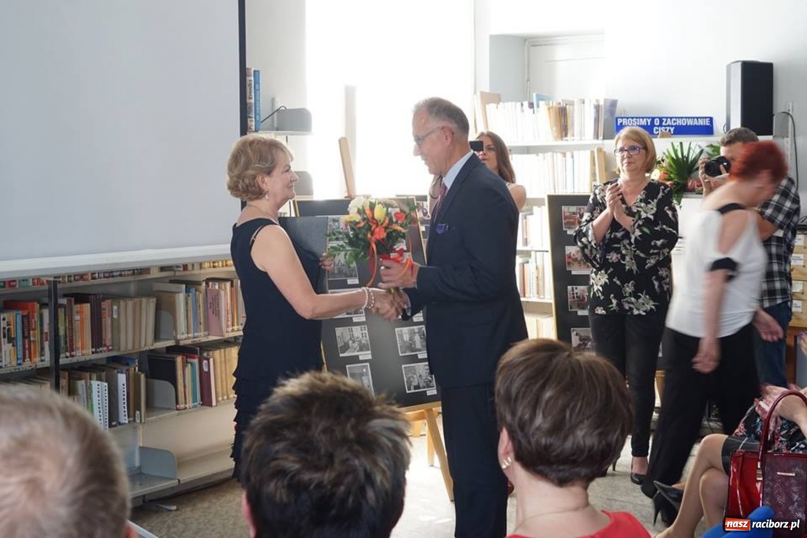 Zdjęcie w galerii na portalu naszraciborz.pl: Raciborscy bibliotekarze świętują. Książka w naszym mieście trzyma się mocno! wiadomości z regionu