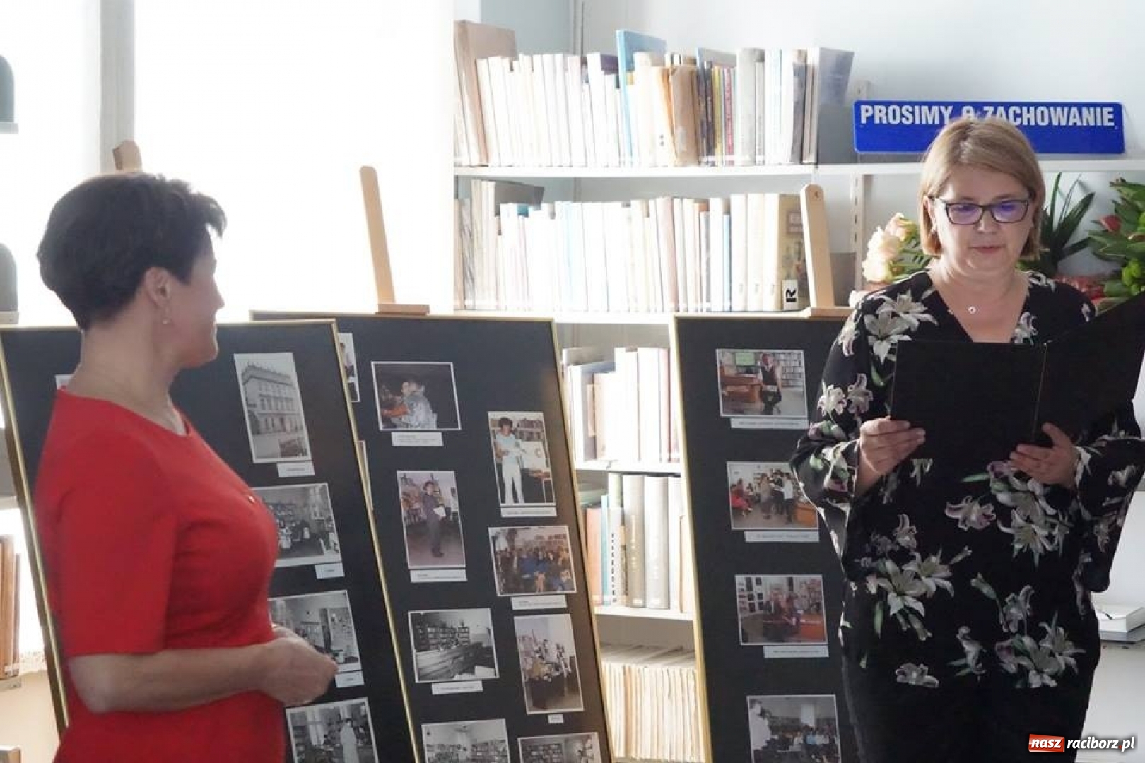 Zdjęcie w galerii na portalu naszraciborz.pl: Raciborscy bibliotekarze świętują. Książka w naszym mieście trzyma się mocno! wiadomości z regionu