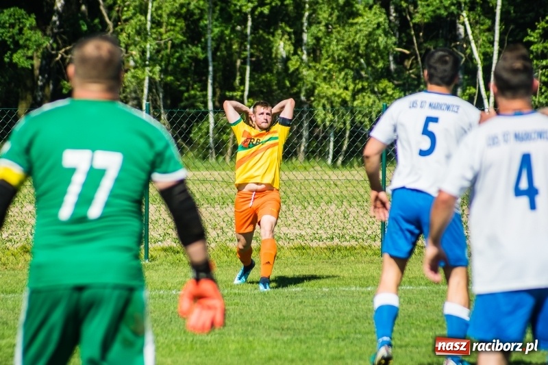 Zdjęcie w galerii na portalu naszraciborz.pl: Markowice pokonały Koziołki i tracą tylko jeden punkt do lidera wiadomości z regionu