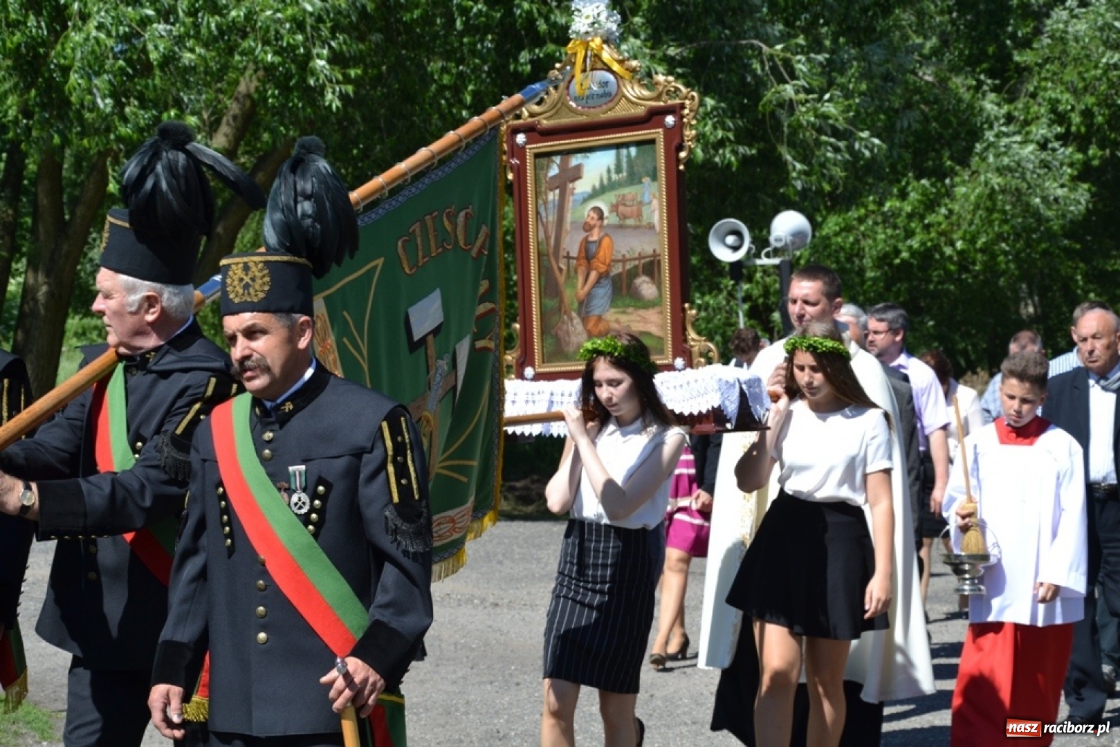 Zdjęcie w galerii na portalu naszraciborz.pl: Odpust św. Izydora Oracza w Jankowicach wiadomości z regionu