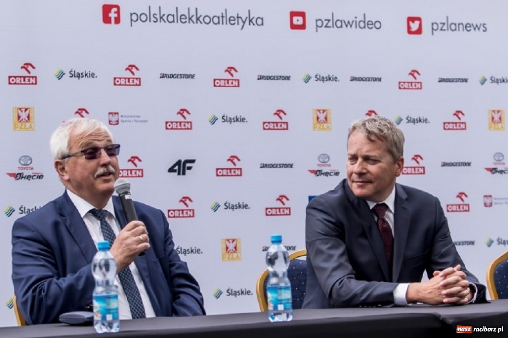 Zdjęcie w galerii na portalu naszraciborz.pl: Justyna Święty-Ersetic wspiera promocję Stadionu Śląskiego wiadomości z regionu