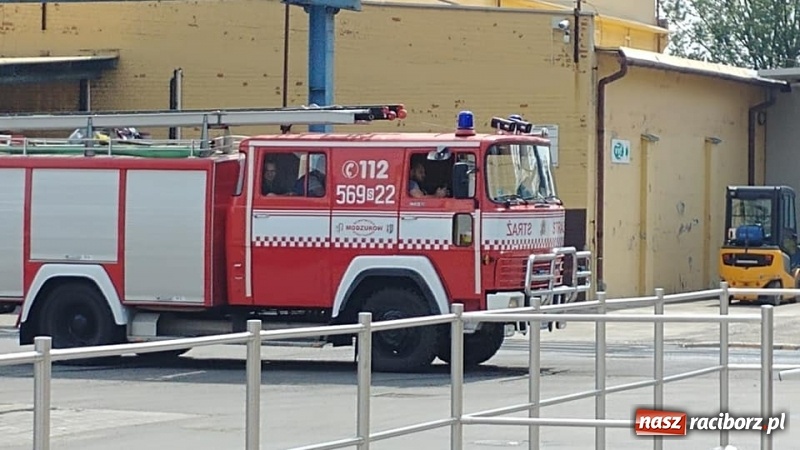 Zdjęcie w galerii na portalu naszraciborz.pl: Pożar w Henklu. Ćwiczenia raciborskiej kompanii odwodowej KSRG  wiadomości z regionu