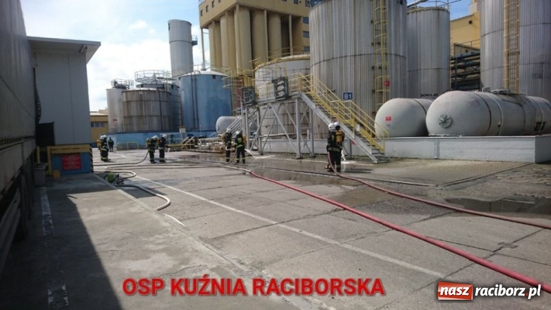 Zdjęcie w galerii na portalu naszraciborz.pl: Pożar w Henklu. Ćwiczenia raciborskiej kompanii odwodowej KSRG  wiadomości z regionu