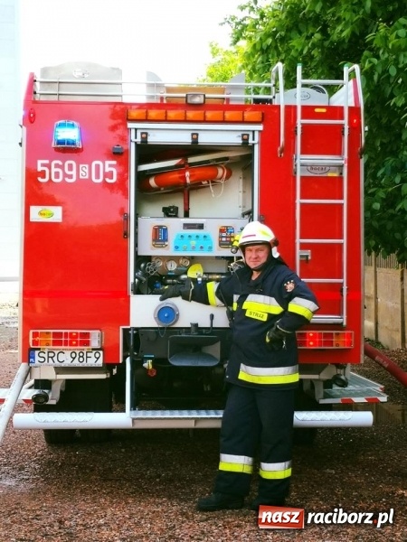 Zdjęcie w galerii na portalu naszraciborz.pl: Pożar w Henklu. Ćwiczenia raciborskiej kompanii odwodowej KSRG  wiadomości z regionu