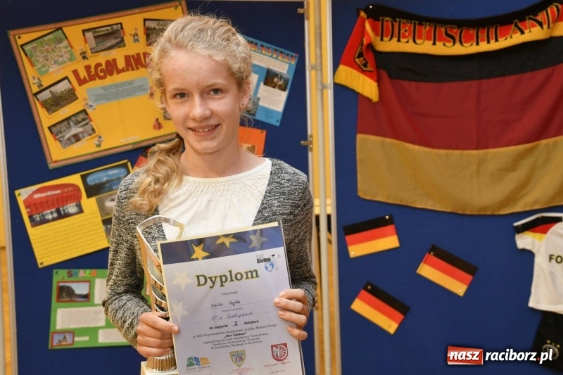 Zdjęcie w galerii na portalu naszraciborz.pl: XIII Wojewódzki Konkurs Językowy Der Globus w SP18 wiadomości z regionu