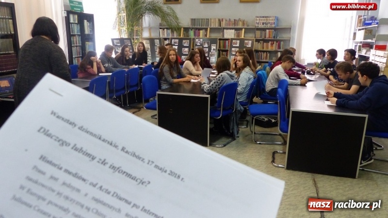 Zdjęcie w galerii na portalu naszraciborz.pl: Kreatywne czytanie, czyli po drugiej stronie książki. Spotkania z Jolantą Reisch-Klose w bibliotece wiadomości z regionu