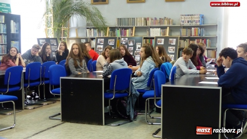 Zdjęcie w galerii na portalu naszraciborz.pl: Kreatywne czytanie, czyli po drugiej stronie książki. Spotkania z Jolantą Reisch-Klose w bibliotece wiadomości z regionu