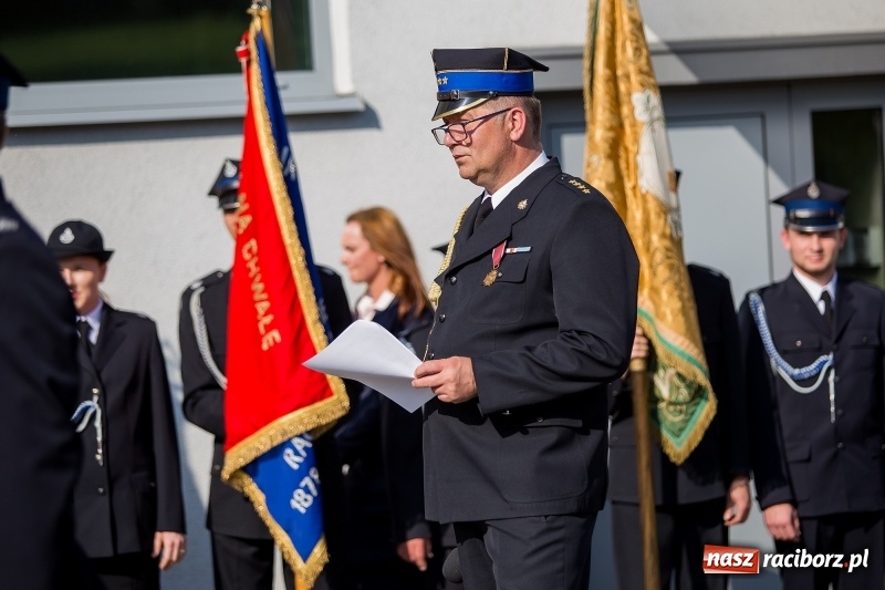 Zdjęcie w galerii na portalu naszraciborz.pl: Uroczystość 115-lecia OSP Markowice wraz z poświęceniem nowego wozu  wiadomości z regionu