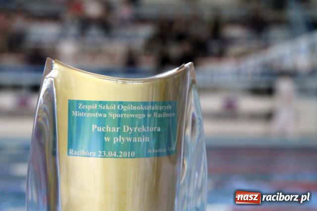 Zdjęcie w galerii na portalu naszraciborz.pl: Pływanie: Agnieszka z pucharem  wiadomości z regionu