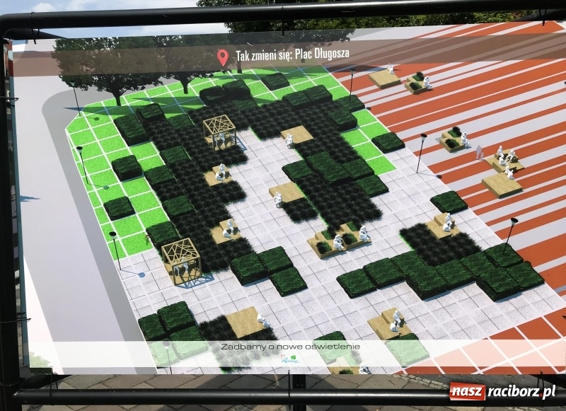 Zdjęcie w galerii na portalu naszraciborz.pl: M. Lenk o placu Długosza. Po co tam pójdę?  wiadomości z regionu