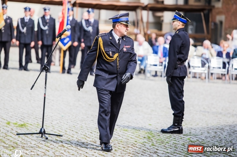 Zdjęcie w galerii na portalu naszraciborz.pl: Strażackie święto na raciborskim zamku  wiadomości z regionu