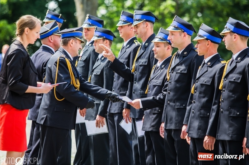 Zdjęcie w galerii na portalu naszraciborz.pl: Strażackie święto na raciborskim zamku  wiadomości z regionu