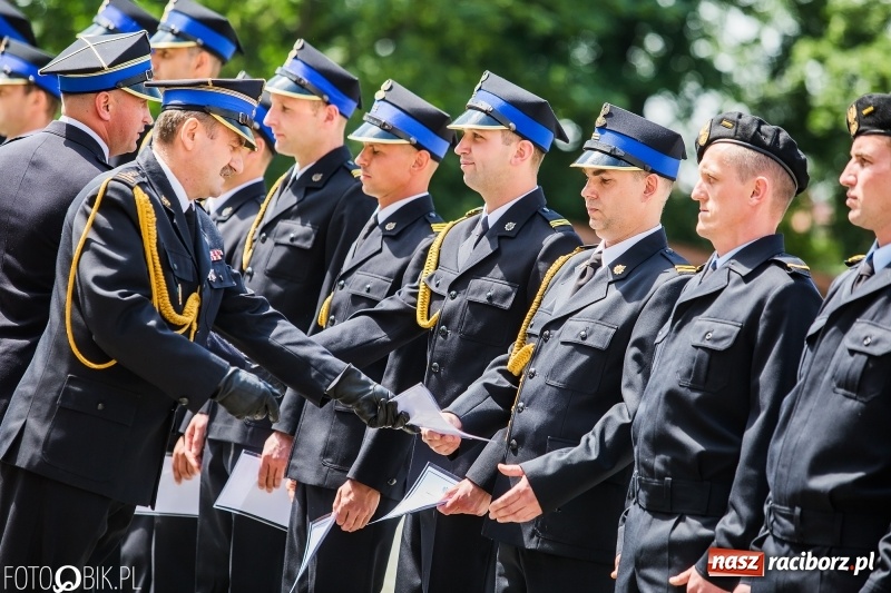 Zdjęcie w galerii na portalu naszraciborz.pl: Strażackie święto na raciborskim zamku  wiadomości z regionu