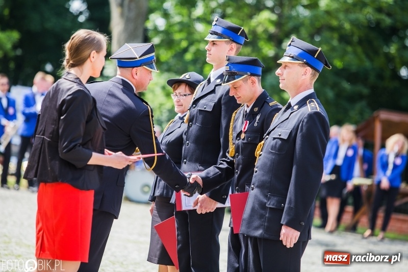 Zdjęcie w galerii na portalu naszraciborz.pl: Strażackie święto na raciborskim zamku  wiadomości z regionu