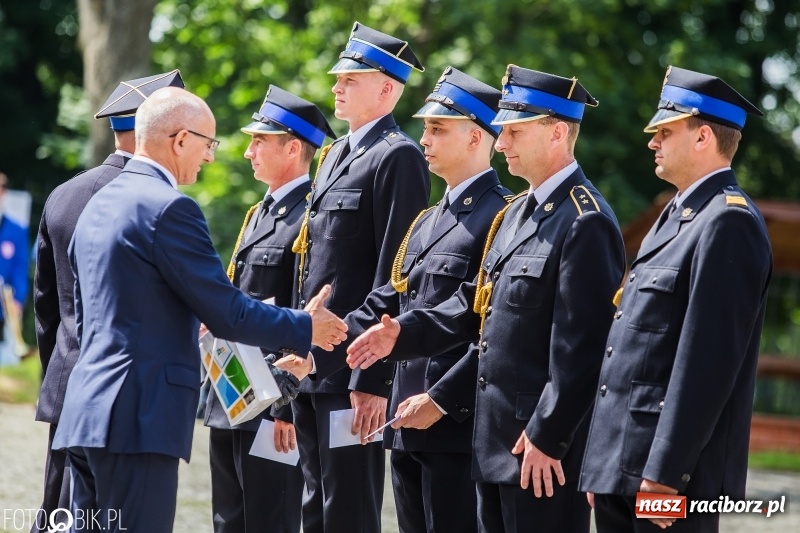 Zdjęcie w galerii na portalu naszraciborz.pl: Strażackie święto na raciborskim zamku  wiadomości z regionu