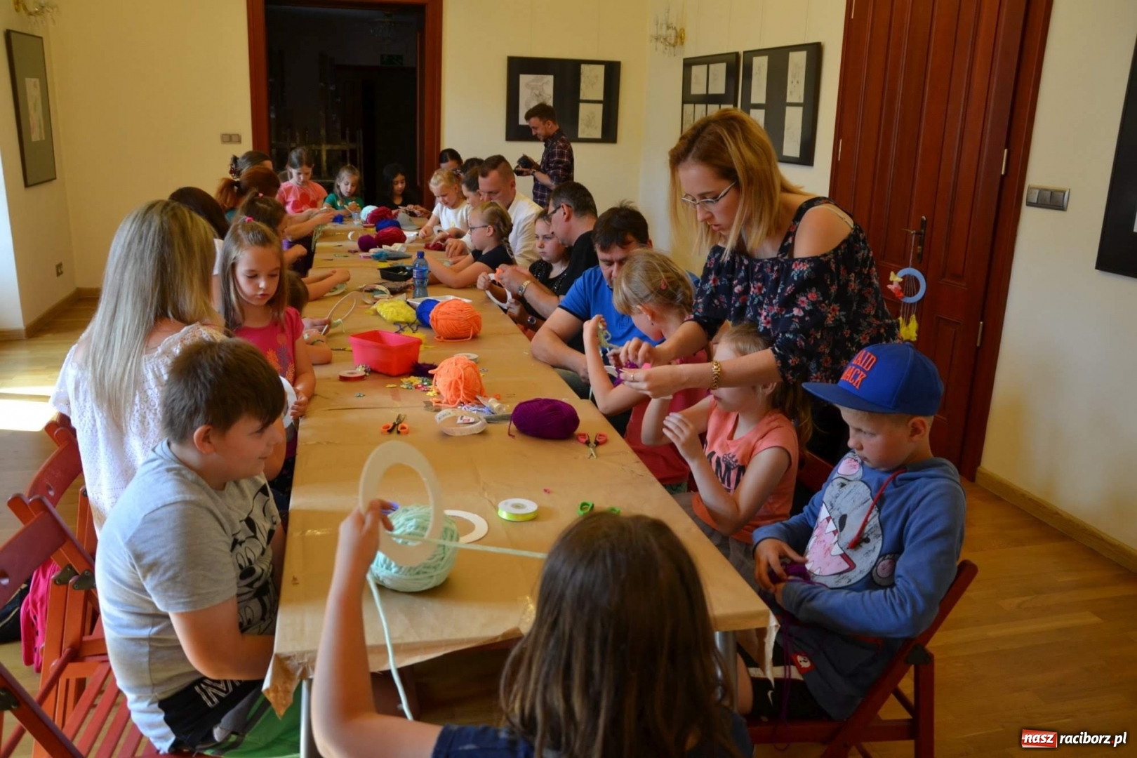 Zdjęcie w galerii na portalu naszraciborz.pl: Warsztaty plastyczne i polsko - czeski koncert na Zamku Piastowskim  wiadomości z regionu