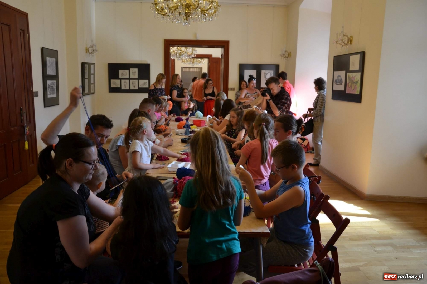 Zdjęcie w galerii na portalu naszraciborz.pl: Warsztaty plastyczne i polsko - czeski koncert na Zamku Piastowskim  wiadomości z regionu