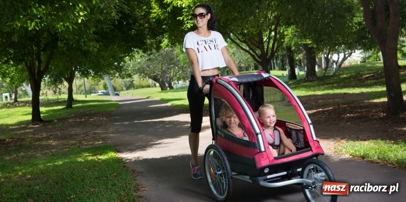 Zdjęcie w galerii na portalu naszraciborz.pl: Przyczepka rowerowa dla dzieci. Czym kierować się przy wyborze? wiadomości z regionu