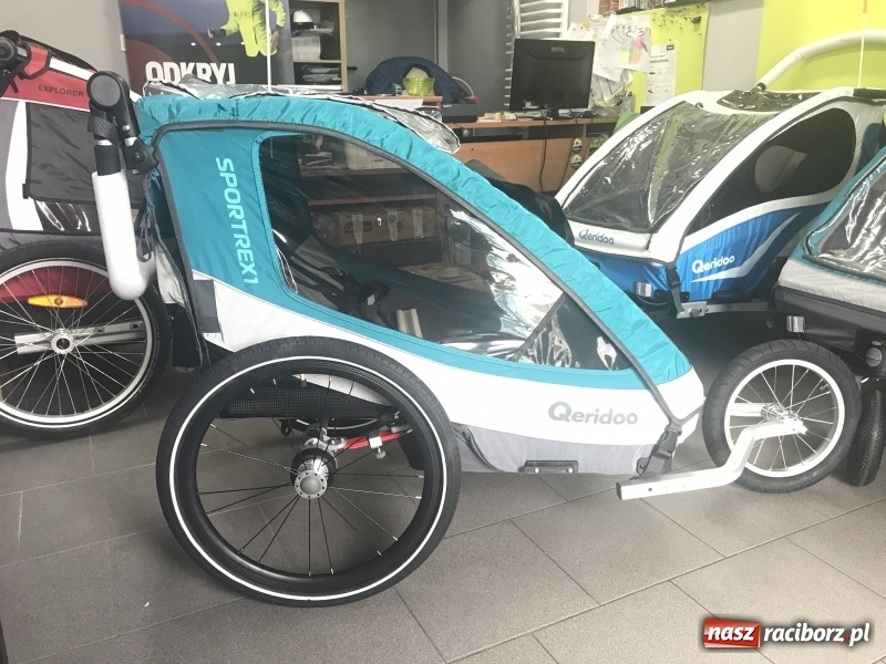 Zdjęcie w galerii na portalu naszraciborz.pl: Przyczepka rowerowa dla dzieci. Czym kierować się przy wyborze? wiadomości z regionu