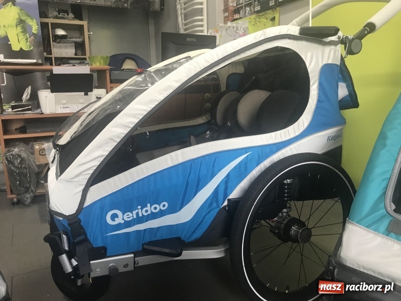 Zdjęcie w galerii na portalu naszraciborz.pl: Przyczepka rowerowa dla dzieci. Czym kierować się przy wyborze? wiadomości z regionu