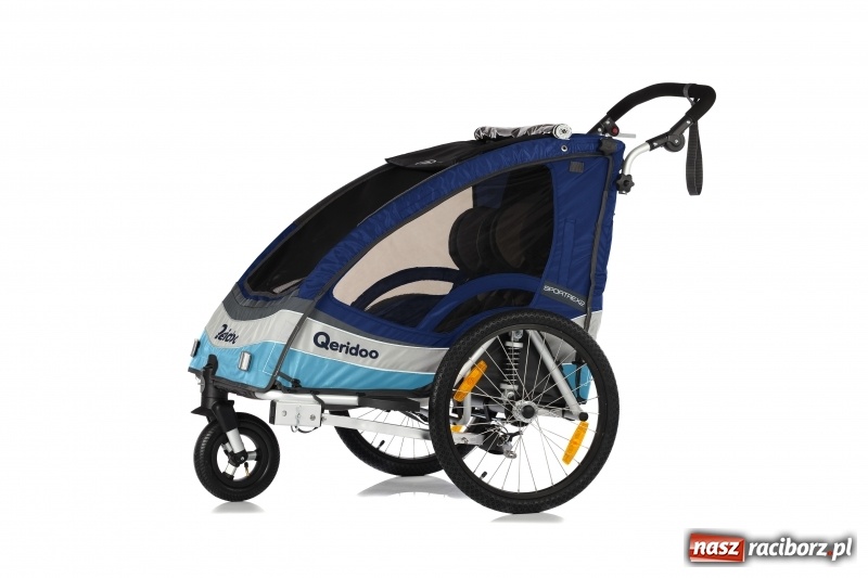 Zdjęcie w galerii na portalu naszraciborz.pl: Przyczepka rowerowa dla dzieci. Czym kierować się przy wyborze? wiadomości z regionu