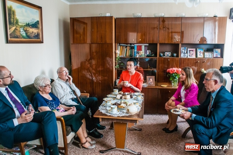 Zdjęcie w galerii na portalu naszraciborz.pl: Miłość od pierwszego wejrzenia, która trwa już 65 lat wiadomości z regionu