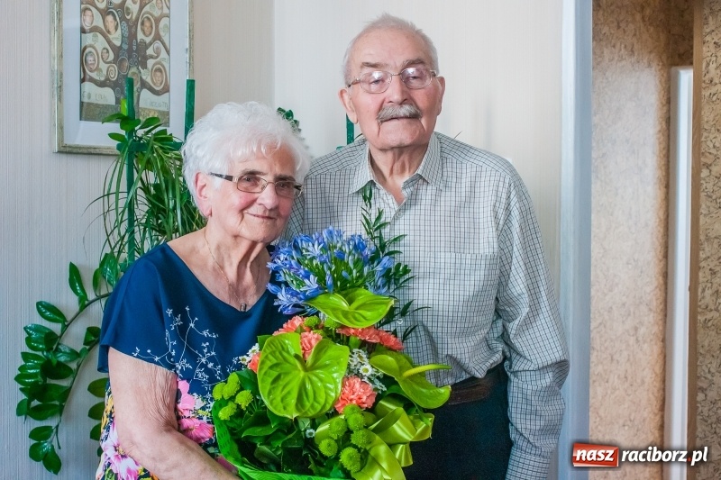 Zdjęcie w galerii na portalu naszraciborz.pl: Miłość od pierwszego wejrzenia, która trwa już 65 lat wiadomości z regionu