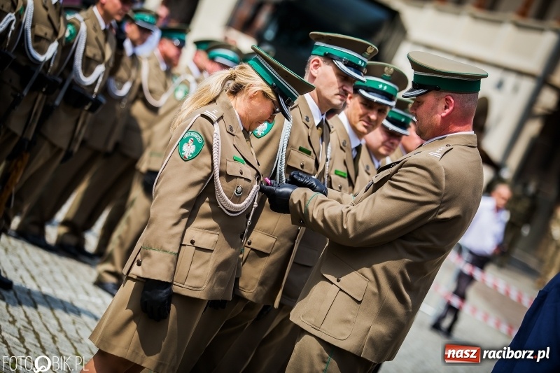 Zdjęcie w galerii na portalu naszraciborz.pl: 20 maja święto Straży Granicznej na raciborskim zamku wiadomości z regionu