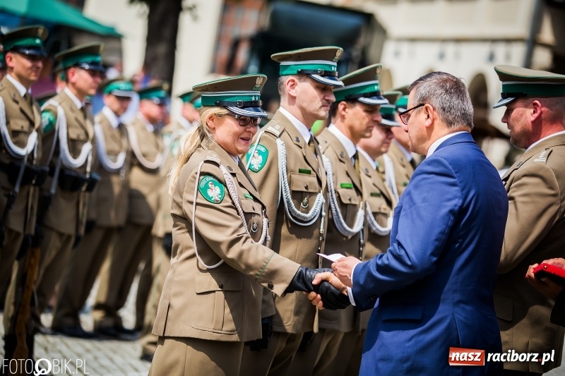 Zdjęcie w galerii na portalu naszraciborz.pl: 20 maja święto Straży Granicznej na raciborskim zamku wiadomości z regionu