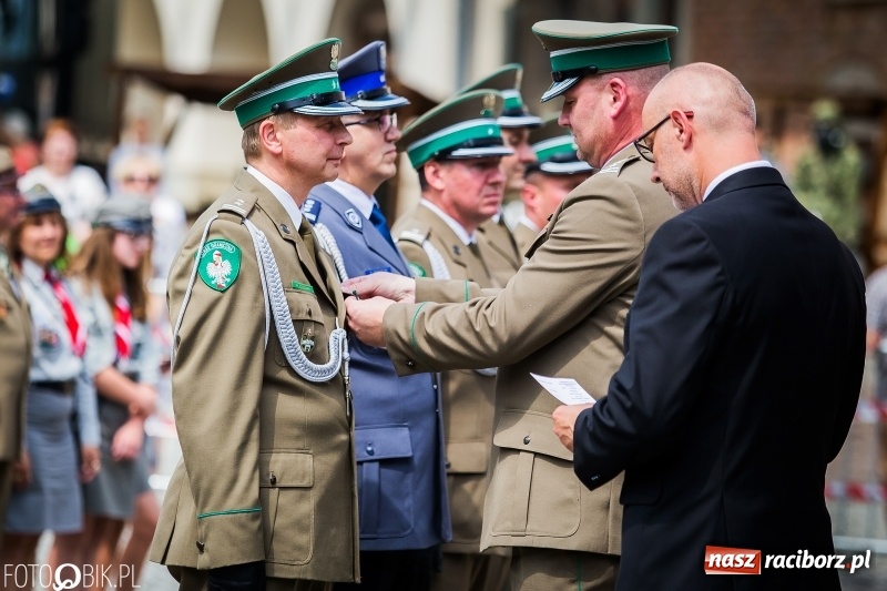 Zdjęcie w galerii na portalu naszraciborz.pl: 20 maja święto Straży Granicznej na raciborskim zamku wiadomości z regionu