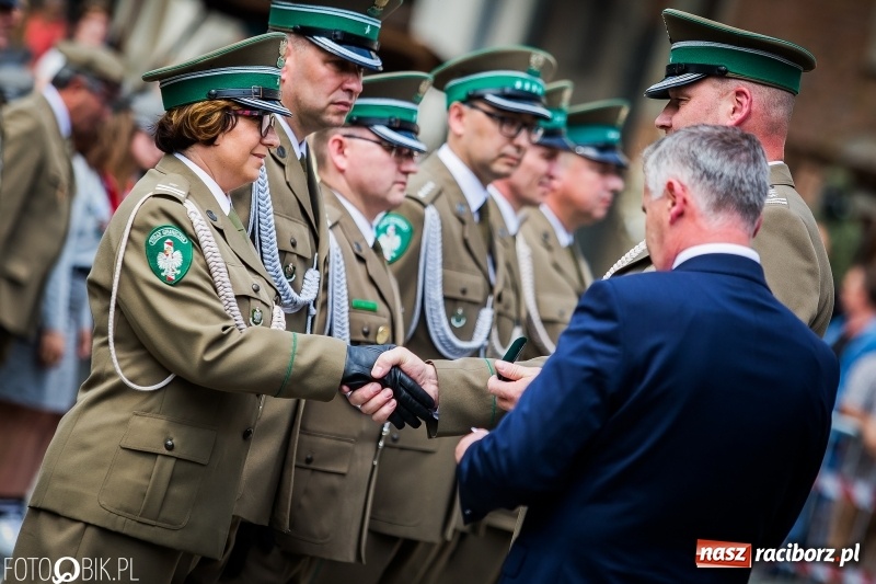 Zdjęcie w galerii na portalu naszraciborz.pl: 20 maja święto Straży Granicznej na raciborskim zamku wiadomości z regionu
