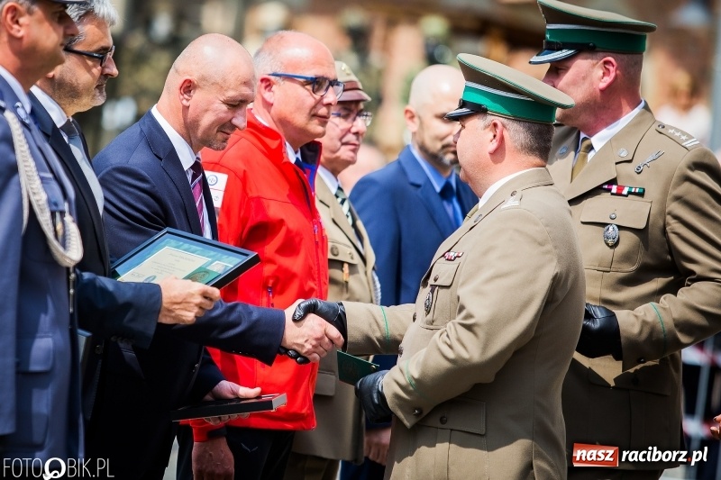 Zdjęcie w galerii na portalu naszraciborz.pl: 20 maja święto Straży Granicznej na raciborskim zamku wiadomości z regionu